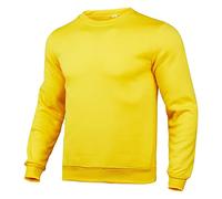 Sweat-shirts pour hommes sans capuche | Sweat-shirts pour hommes de couleur unie pour le gym, capuche, col rond, manches longues, vêtements pour hommes décontractés, durables, personnalisés