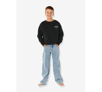Rip Curl Shred Till Dead Crew Sweatshirt Noir 12 Years Garçon