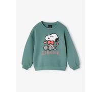 Sweat Snoopy Peanuts® fille vert émeraude 2A