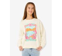 Sweat Sunshine Squad fille écru 12A