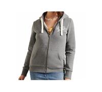 Sweat Superdry Femme Original vintage Gris Coton S