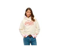 Sweat Superdry Femme Vintage Beige Coton S