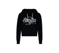 Sweat Superdry Femme Vintage logo classic Bleu Coton XS