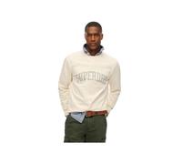 Sweat Superdry Homme Athletic Essentials Beige Coton L