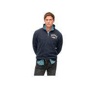 Sweat Superdry Homme Athletic Essentials Bleu Coton S