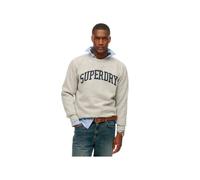 Superdry Sweat-shirt 'Athletic Essentials' gris chiné / noir, Taille XL