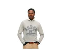 Superdry Athletic Printed Sweatshirt Gris L Homme