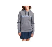 Sweat Superdry - Modèle W2011461A 09S - Femme - Col capuche - Manches longues - Bleu