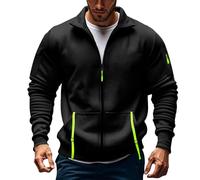 Sweat Sweat Y2K A Capuche Veste Polaire T Shirt Homme Coton Sweats Homme Veste ZippéE L en Noir Mi Saison Action Et Reaction Light Effectsweat sans Capuche Femme Sweater
