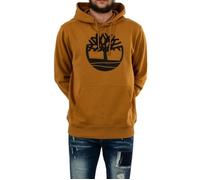 Timberland Core Logo P/O Hood BB Maillot de survêtement, Bottes de blé/Noir, S Homme