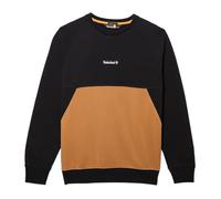 Sweat Timberland Cut&Sew Crew Marron/Noir XL