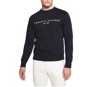 Tommy Hilfiger Sweat Homme Tommy Logo sans Capuche, Bleu (Desert Sky), S