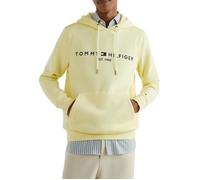 Sweat Tommy Hilfiger Logo Sweat à capuche Jaune Homme M