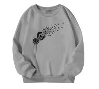 Sweat Top Sweatshirt Mixte Enfant Manche Longue Chic et Elegant Col Roulé athlétique Haut Uniforme Scolaire pour l'extérieur - Doux et léger Manteau Hauts Pulls pour Enfants