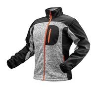 Sweat tricoté renforcé d'un tissu softshell, taille XL