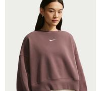 Sweat ultra-oversize à col ras-du-cou Nike Phoenix Fleece pour femme Tattoo/Sail L (FR 46-48)