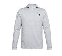 Sweat à capuche Under Armour Double Knit Full Zip Gris XS