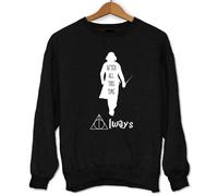 Sweat Unisexe - Always | Alan Rickman - Noir - Manches longues - Col classique - 270 g/m2 S