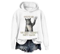 Sweat unisexe Excuse Me The Bird Feeder Is Empty Sweat Excuse Me The Bird Feeder Is Empty Shirt Funny Squirrel Shirt, blanc, L