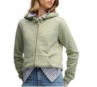 Sweat Vert Femme Superdry Essential Logo Ziphood Hb L