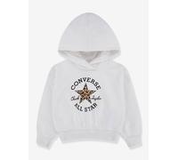 Sweat vintage à capuche blanc S