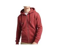 Superdry Vintage Logo Emb Hood Full Zip Sweatshirt Rouge S Homme