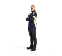 Blåkläder Sweatshirt femme demi-zip mit High Vis 35661158 3XL