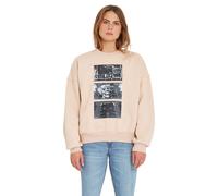 Sweat Volcom Animoscillator Fa Crew Gris Femme Gris 2021 taille M
