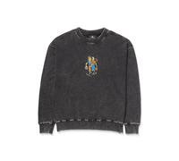 Sweat Volcom Fa Bob Mollema Crew Light Acid Black Homme Noir 2025 taille S