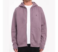 Sweat Volcom Single Stone zippé violet