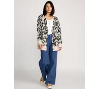 Sweat Volcom Wylding Out Cardi Animal Print Femme Blanc 2026 taille XL