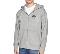 Relaxed Graphic Sweat-shirt à fermeture éclair Homme High Peaks Crew Sugar Swizzle (Gris) L -