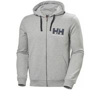 Sweat zippÃ© HELLY HANSEN Hh Logo Full (grey Melange) Homme S
