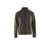 Blaklader 33622526 SWEATSHIRT AVEC FERMETURE ÉCLAIR COMPLÈTE, Vert olive foncé, taille 4XL