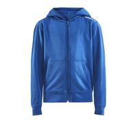 Sweat zippé à capuche enfant Craft community Bleu 6/8 ans
