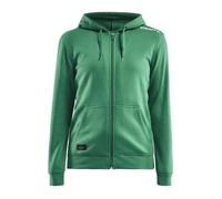Sweat zippé à capuche femme Craft community - vert - XL M