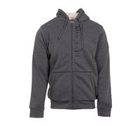 Sweat Zippé À Capuche Fourrée Surpiqures Colorées Homme Chevignon