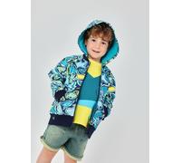 Sweat Zippé À Capuche Garçon Imprimé Requins Multicolore 3A