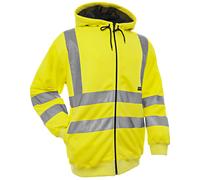 Sweat zippé à capuche haute-visibilité 33461974 - Couleur et taille au choix