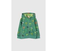 Sweat Zippé À Capuche Imprimé Palmier Multicolore 3A