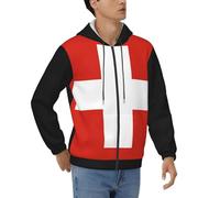 Sweat Zippé À Capuche Sweats De Travail Pour Hommes Suisseveste Polaire Vêtements Hommes Durables Tenue Confortable Sweats Zippés Homme Style Classique Du Royaume-Uni