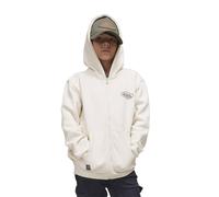 Sweat zippé à col rond et capuche von dutch slimane beige/noir 10A