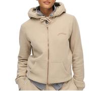 Sweat Zippé Beige Femme Superdry Essential XXS