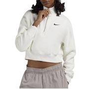 Sweat Zippé Blanc Femme Nike Nsw Style L