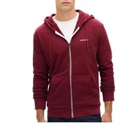 Sweat Zippé Bordeaux Homme Superdry Plain Hood S
