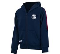 Sweat zippé Capuche Barça Enfant garçon - Collection Officielle FC Barcelone - 6 Ans