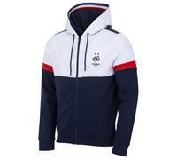 Sweat zippé capuche - FFF - Collection officielle - Coton - Produit officiel - Adulte XXL
