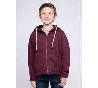 Sweat Zippé Capuche Wamin Garçon Violet 14A