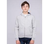 Sweat Zippé Capuche Wams Garçon Gris Chine 10A