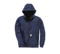Carhartt Wind Fighter, Sweat à capuche zippé XXL Bleu Foncé Bleu Foncé